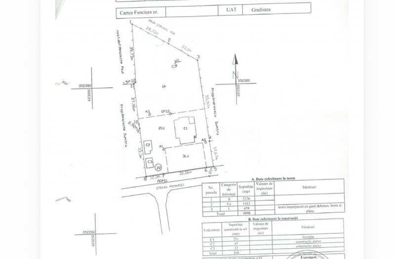 Gradistea Teren si constructie pe malul lacului Cǎldǎrusani